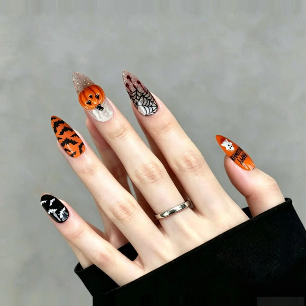 SS06 - Halloween Pumpkin Ghost