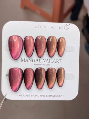 GH05 - Burgundy Copper Cat Eye