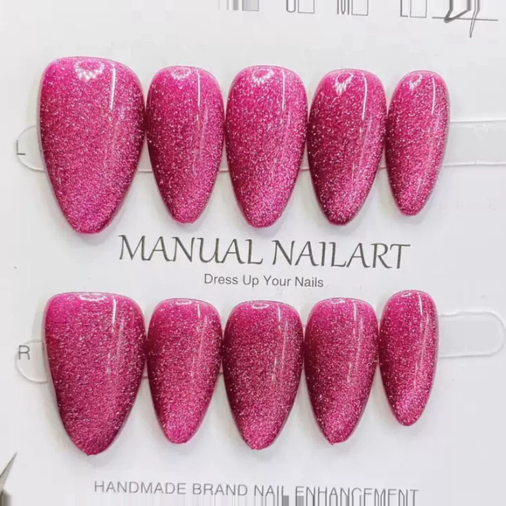 GH08 - Rose Pink Glitter
